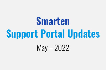 Smarten Support Portal Updates – May – 2022