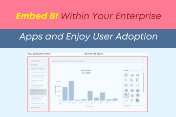 Embed BI Within Your Enterprise Apps and Enjoy User Adoption