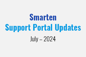 Smarten Support Portal Updates – July – 2024